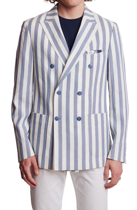 Soho Slim Fit Double Breasted Suit Jacket