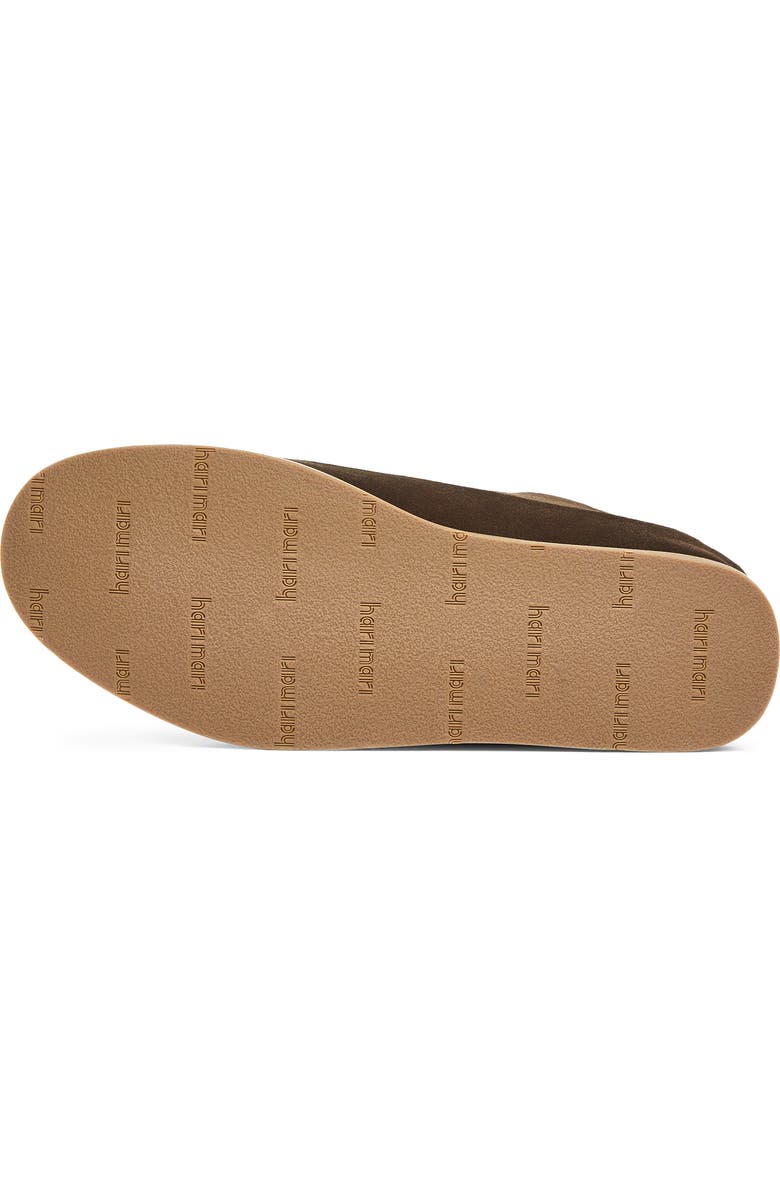 hari mari Tio Genuine Shearling Lined Slipper, Alternate, color, Havana Brown