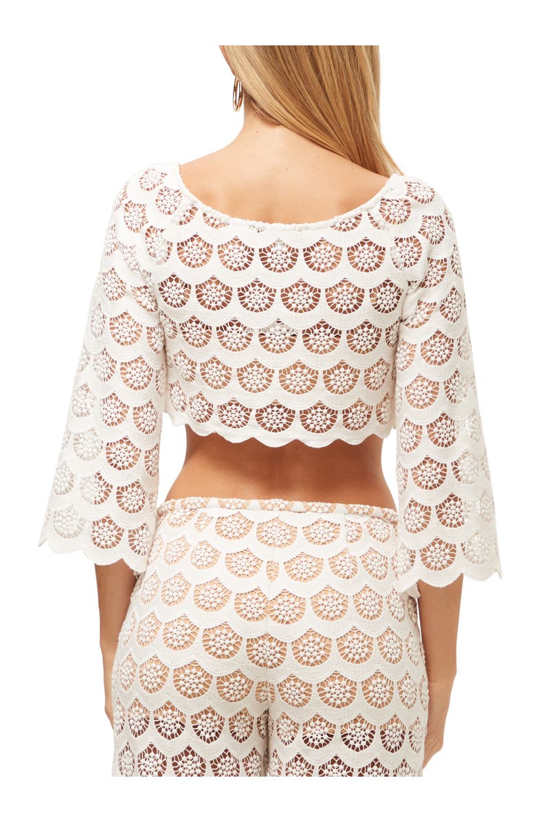 Trina Turk Helen Cropped Lace Top, Alternate, color, 