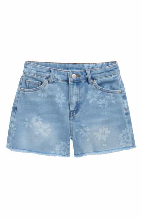 Tractr Kids' Floral Print Weekend Shorts