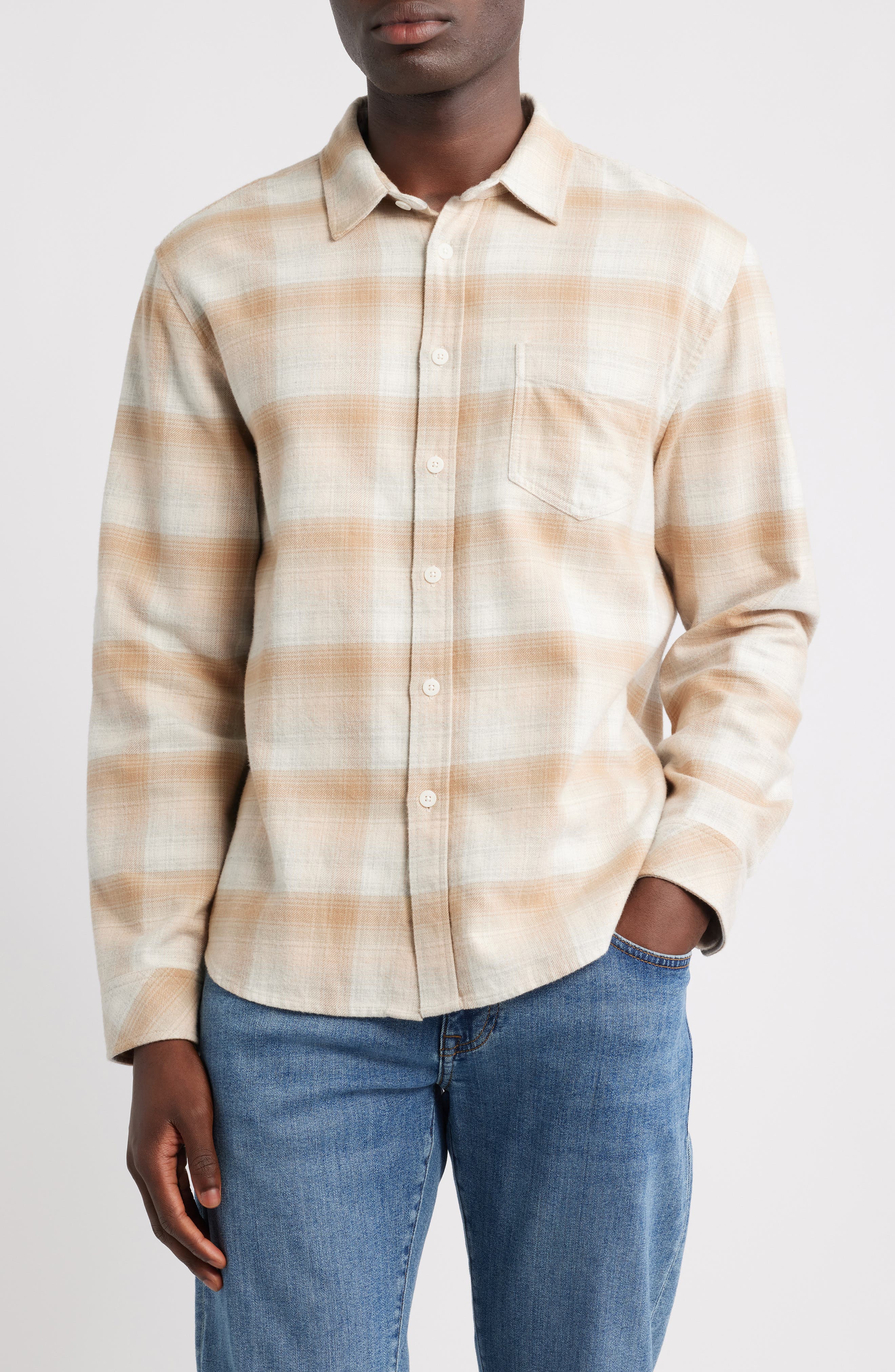 Rails Forrest Plaid Cotton Flannel Button-Up Shirt