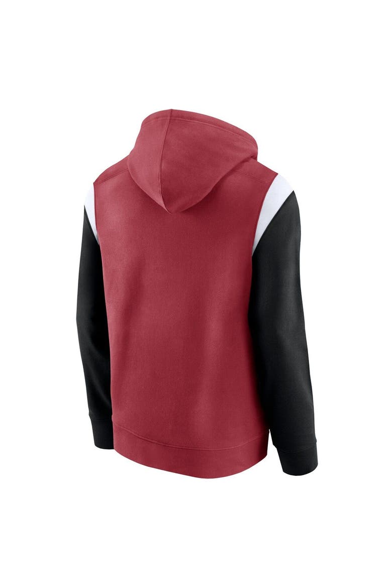 Men's Fanatics Branded Cardinal Arizona Cardinals Trench Battle Pullover Hoodie, Alternate, color, Cardinal