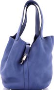Pre-Owned Hermes Picotin Lock Bag Clemence MM