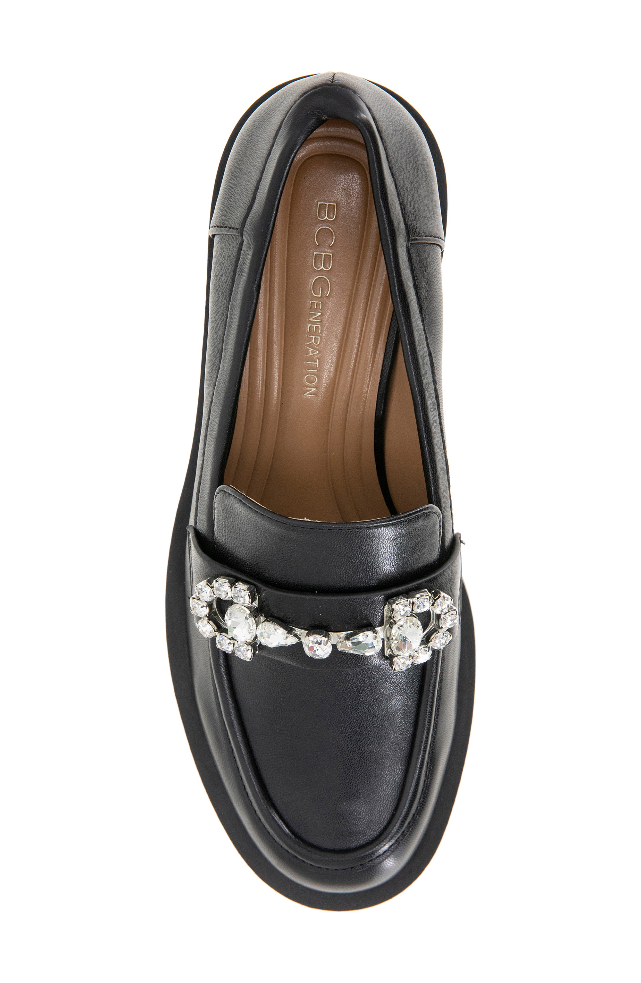 BCBGeneration Carli Crystal Bit Loafer, Alternate, color, 