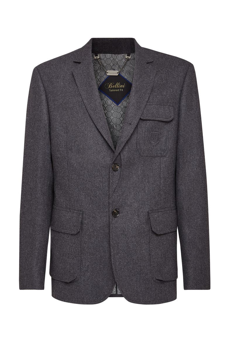 Blazer Crest Men, Main, color, black