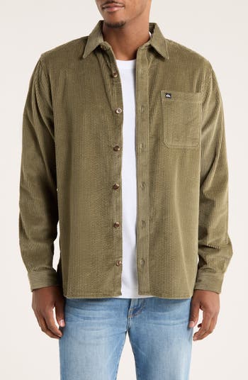 Quiksilver Bubble Cotton Corduroy Shirt Jacket | Nordstromrack