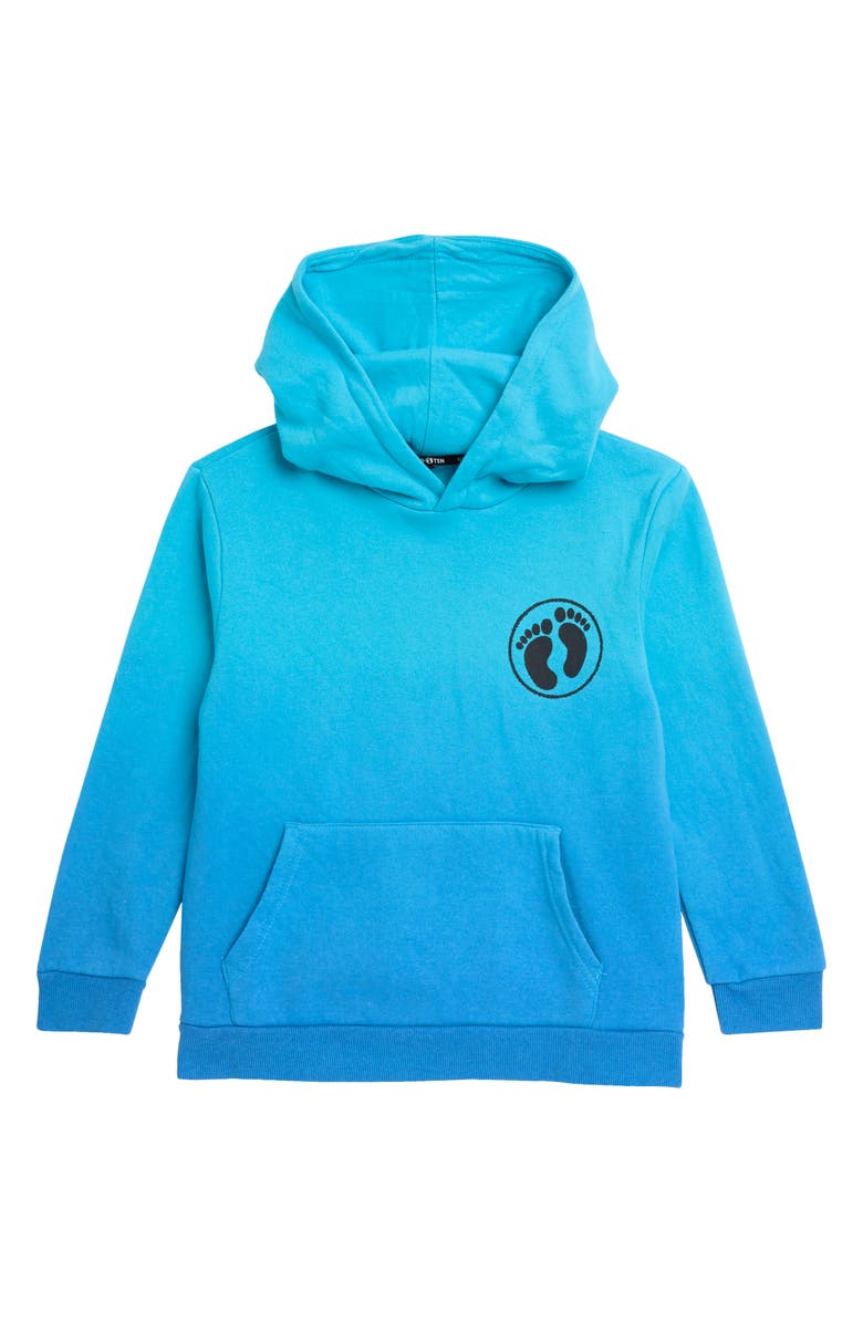 Hang Ten Kids' Dip Dye Fleece Hoodie, Main, color,