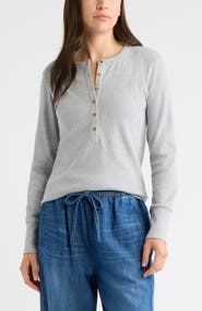 Caslon® Rib Henley