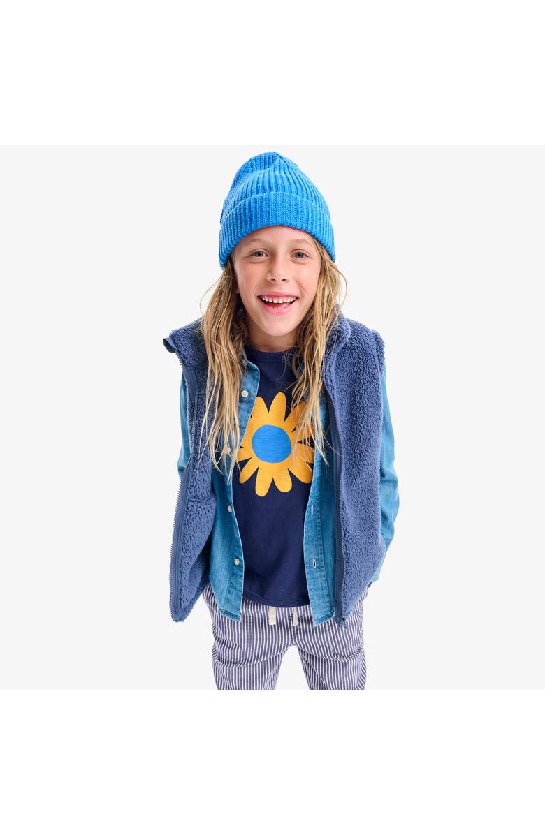 Primary Long Sleeve Sunflower Tee, Alternate, color, 
