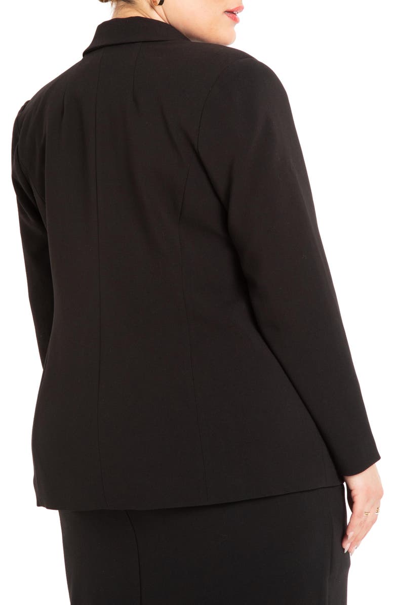 ELOQUII The 365 Suit Patch Pocket Blazer, Alternate, color,