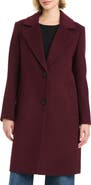 Vince Camuto Boyfriend Longline Coat
