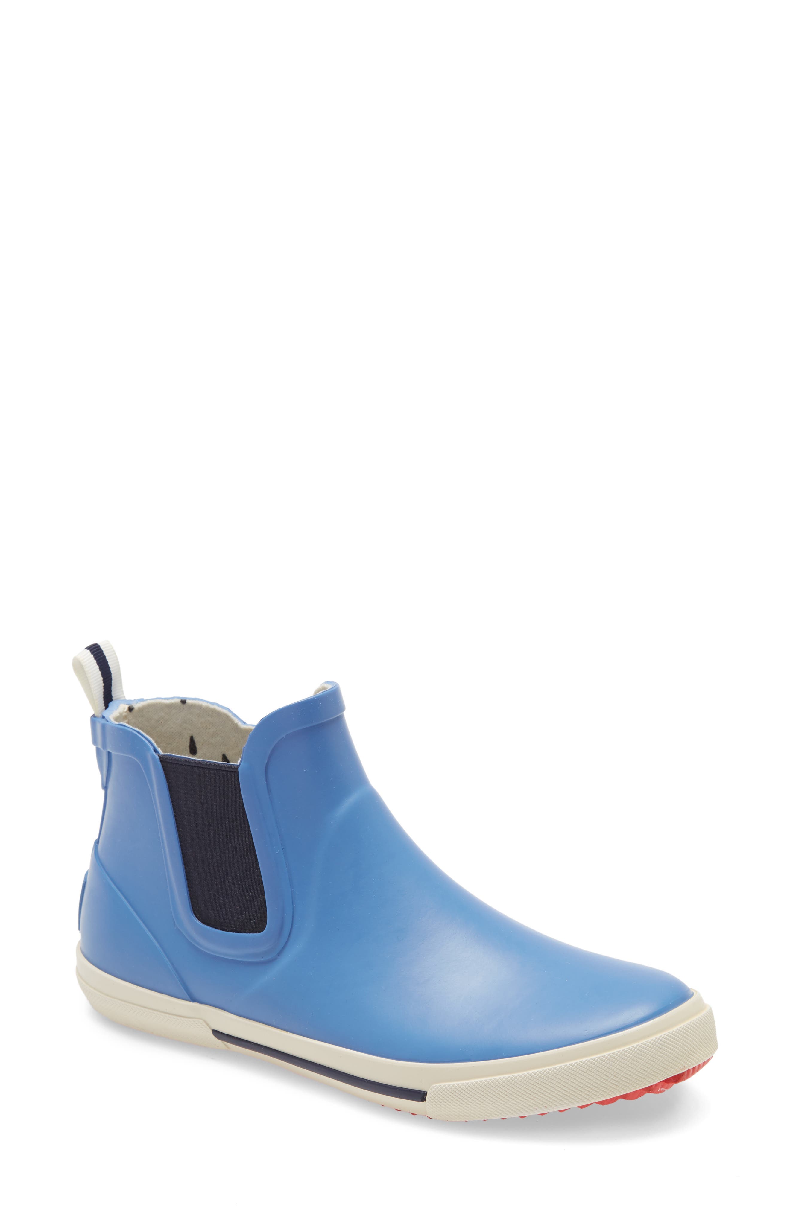 Rainwell Waterproof Chelsea Rain Boot, Main, color, BLUE RUBBER