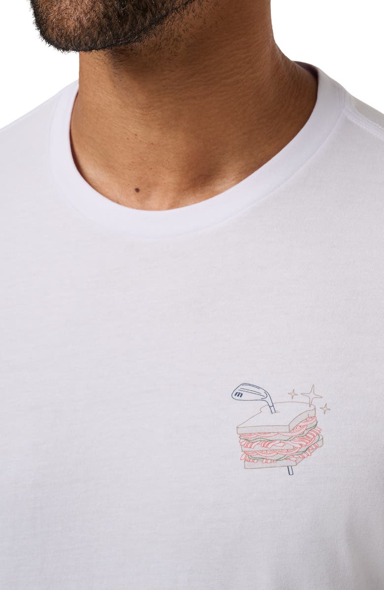 TravisMathew Founding Member Graphic T-Shirt, Alternate, color, White