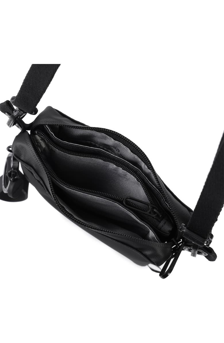 Hedgren OTU Vertical RFID Crossbody Bag, Alternate, color, Coated Black/ Grey