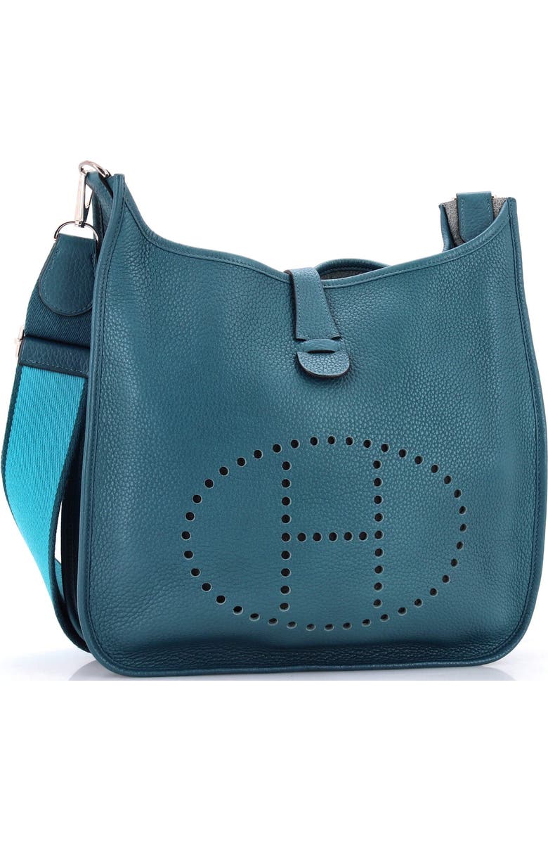 Pre-Owned Hermes Evelyne Bag Gen III Clemence GM, Alternate, color, Colvert