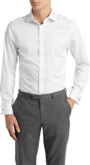 Charles Tyrwhitt Luxury Twill Slim Fit Shirt Double Cuff