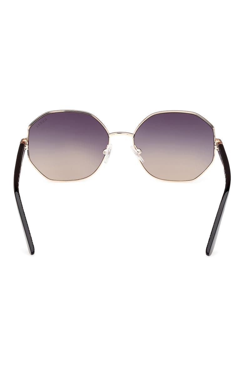 Geometric Sunglasses, Alternate, color, BLACK/ OTHER / GRADIENT SMOKE