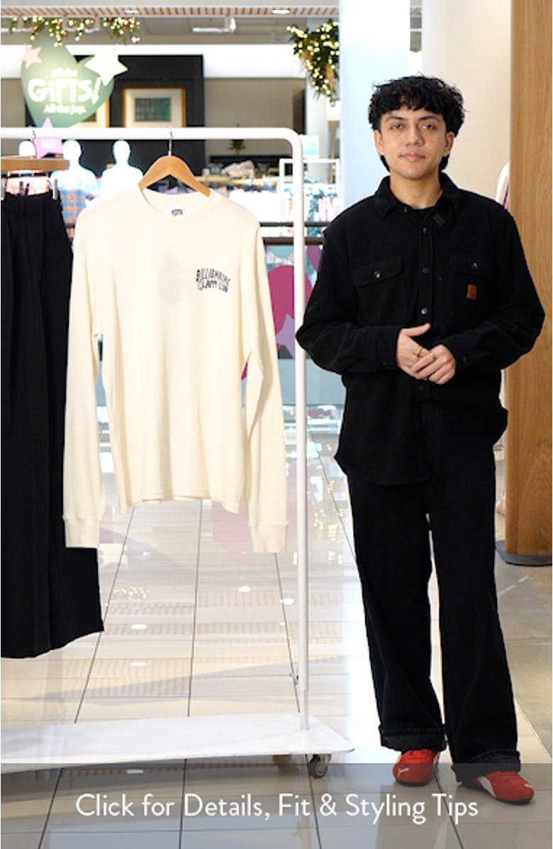 Thermal Knit Sweatshirt, sales video thumbnail