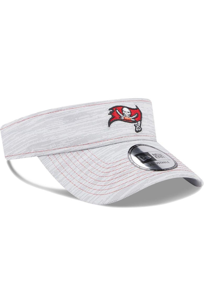 Men's New Era Gray Tampa Bay Buccaneers Adjustable Visor, Alternate, color, Gray