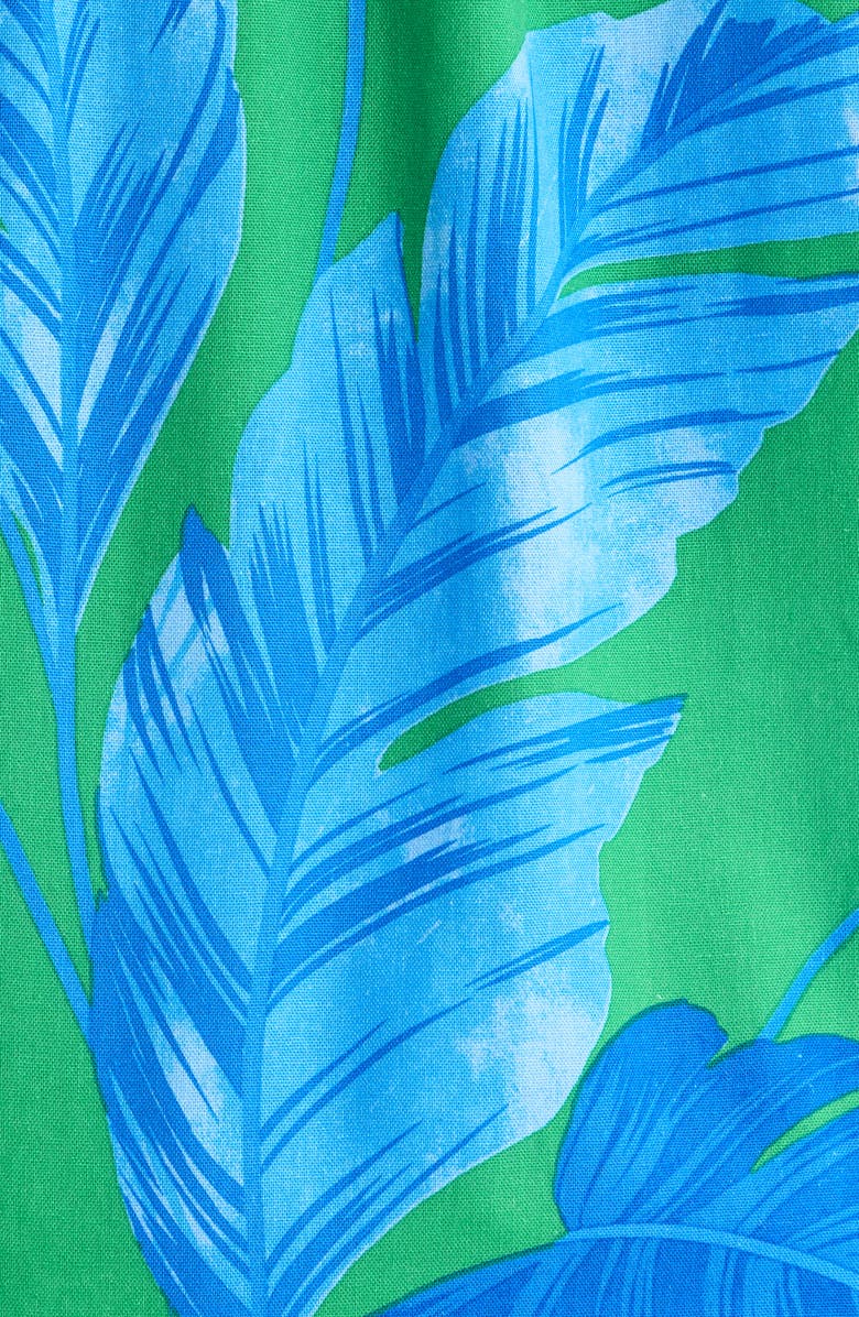 SUGARLIPS Risette Flutter Sleeve Split Neck Top, Alternate, color, Green-Blue