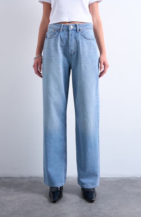 Column Mid Rise Jeans