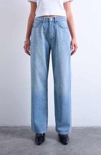 Topshop Column Mid Rise Jeans