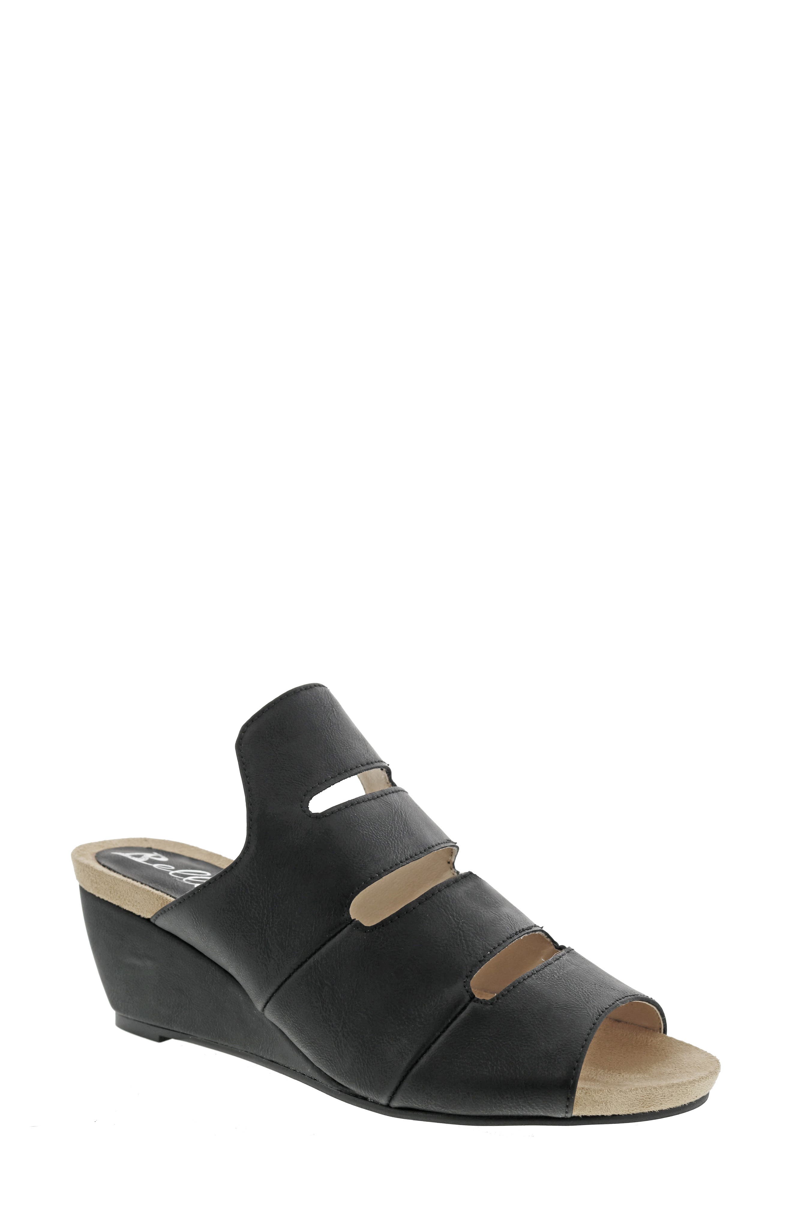 BELLINI Whit Wedge Sandal, Main, color, Black