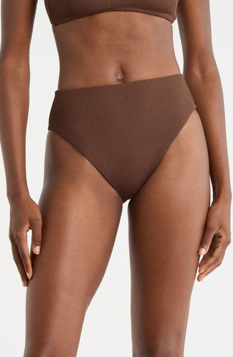 High Waist Bikini Bottoms