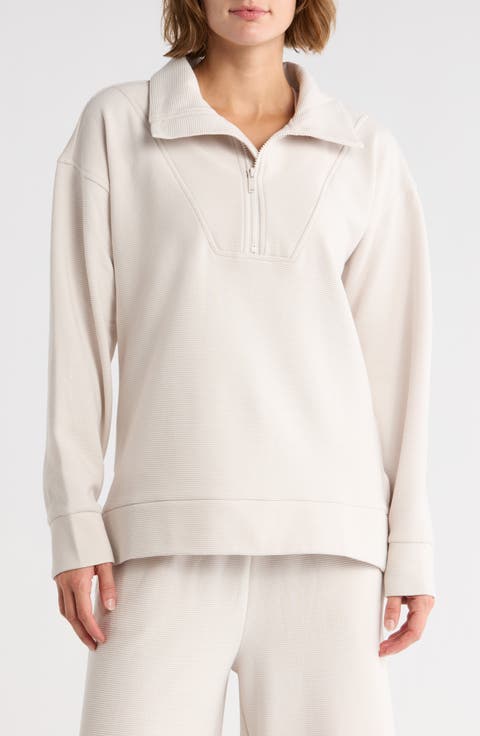 Unwind Ottoman Half Zip Pullover