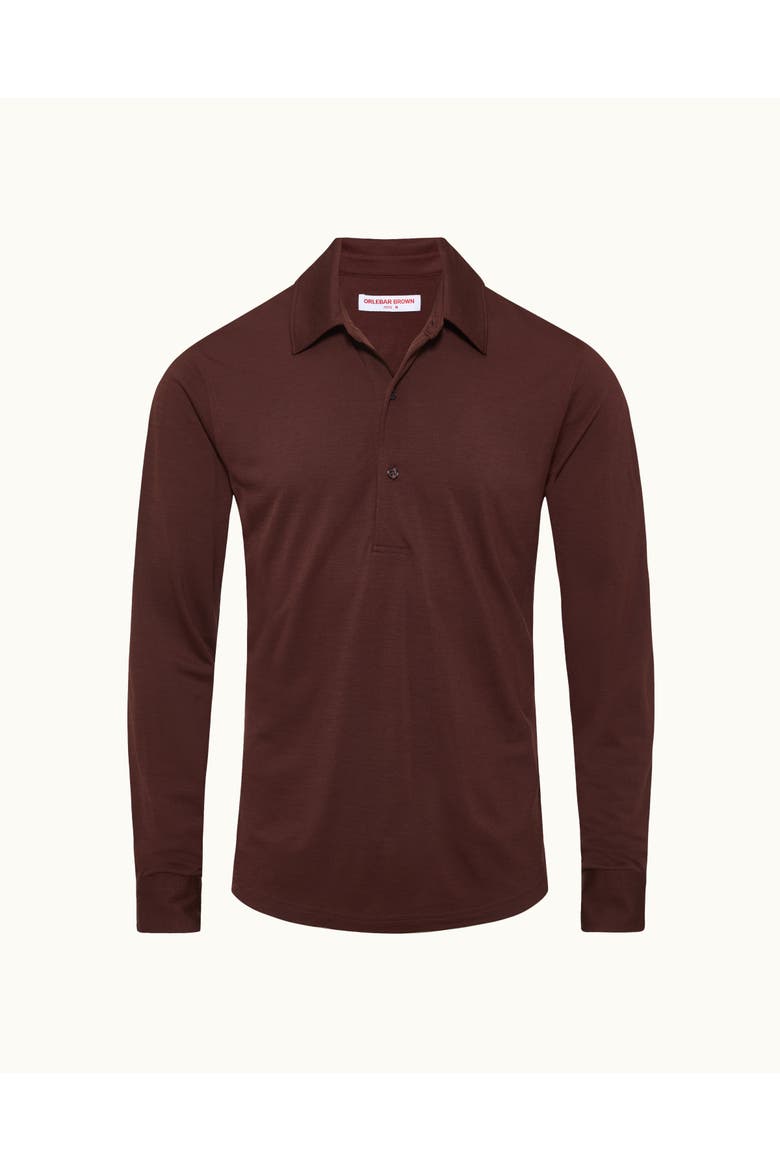Ridley Lino Relaxed Fit Long Sleeve Shirt, Alternate, color, Pecan