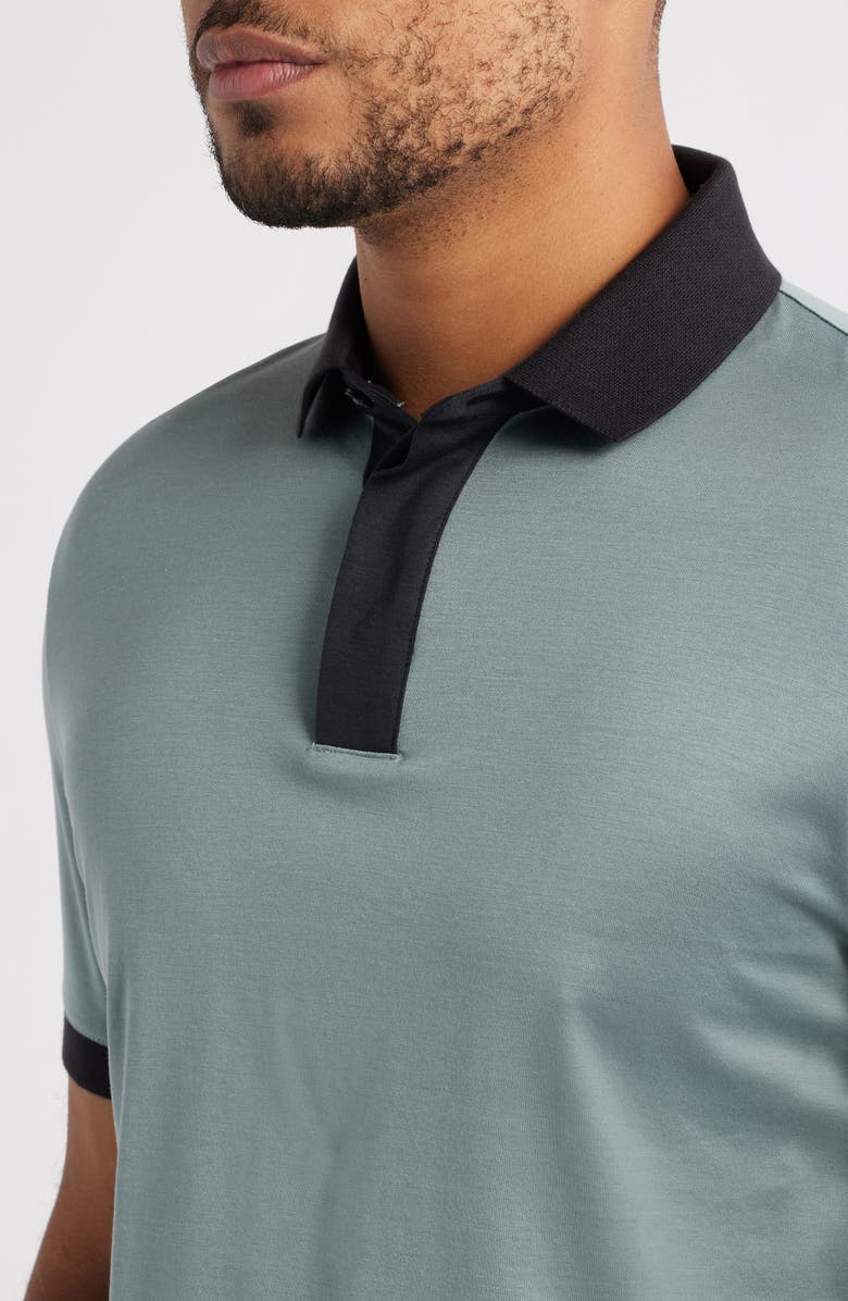 Emporio Armani Short Sleeve Ringer T-shirt, Alternate, color, Multi