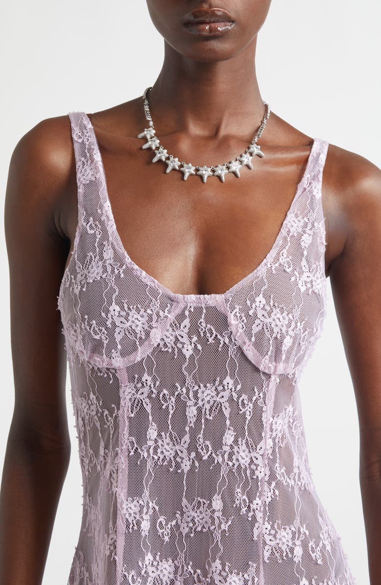 Collina Strada Coral Necklace, Alternate, color, Crystal Clear