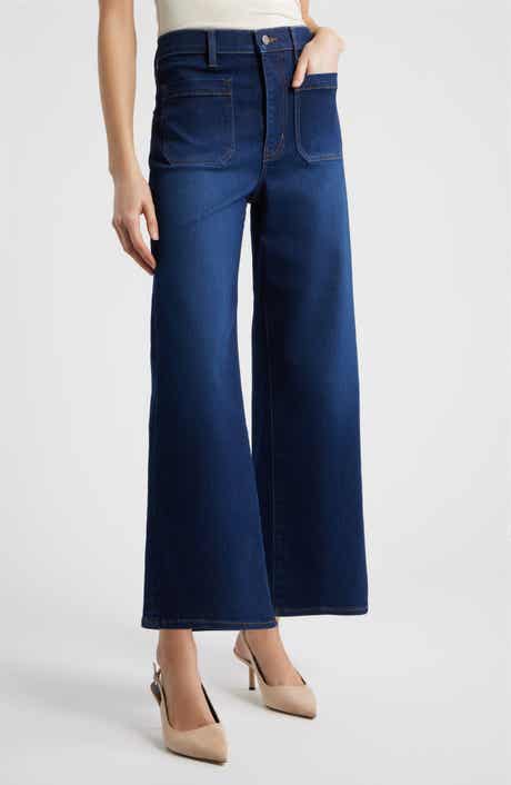 The Anchor High Waist Patch Pocket Jeans