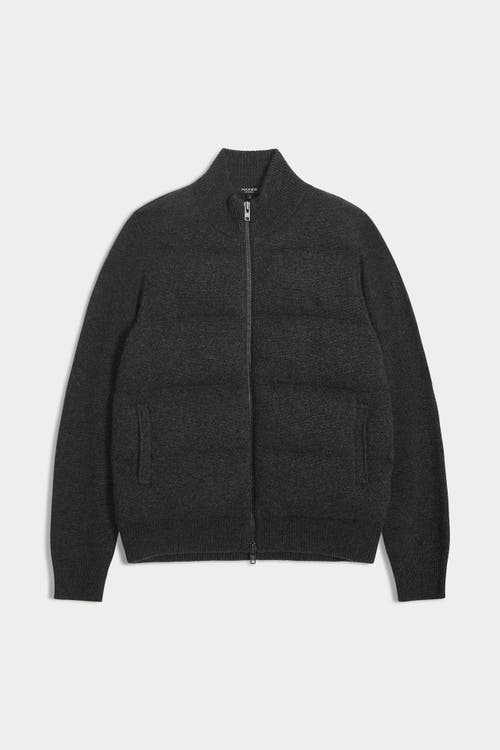 Naked Cashmere Didier Cashmere Puffer Jacket In Gray