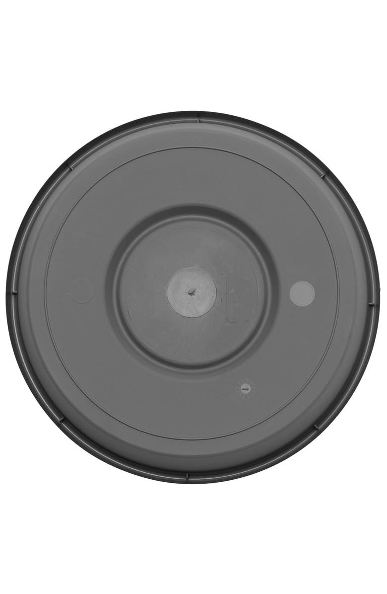 Bloem Terra 13 Inch Resin Saucer, Charcoal Gray, Round Flower Pot Tray, Alternate, color, Gray