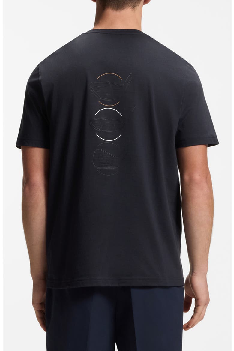 GOC Birdie Cotton Graphic T-Shirt, Alternate, color, DARK BLUE