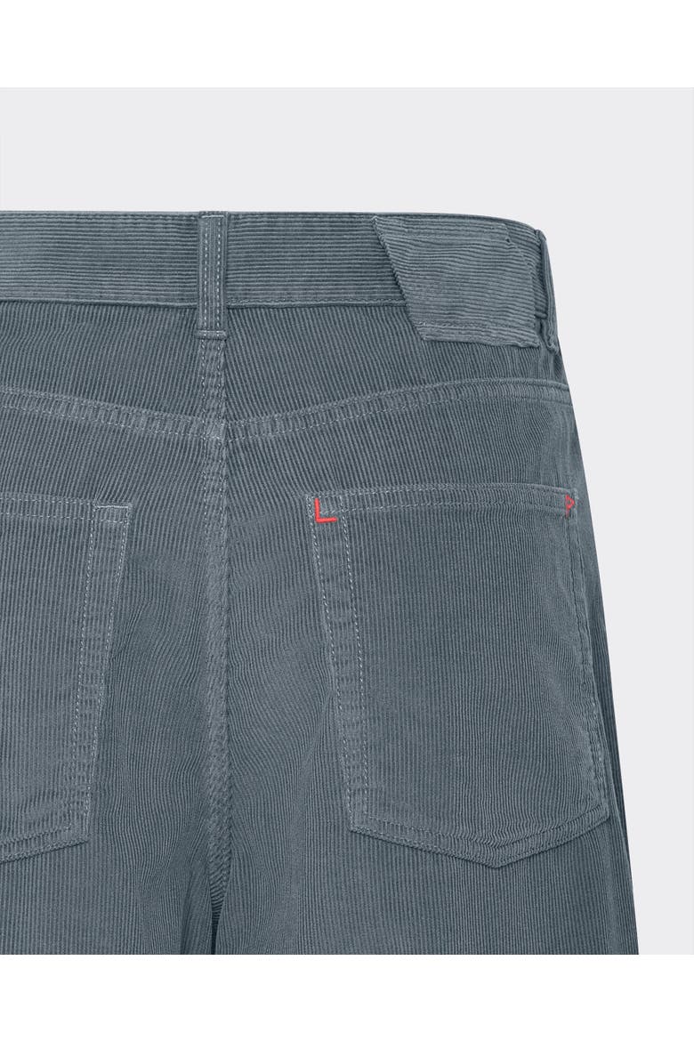 Wide-Leg Corduroy Pants, Alternate, color, Navy
