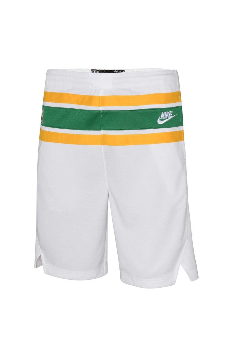 Nike Youth Nike White Houston Rockets Hardwood Classics Swingman Shorts, Alternate, color, 