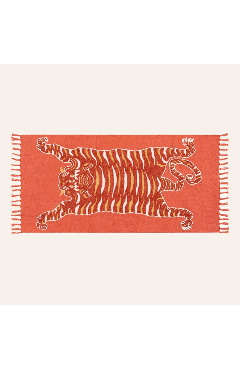 Zsa Zsa Zsu Cotton Vibrant Rug, Main, color, Mustard