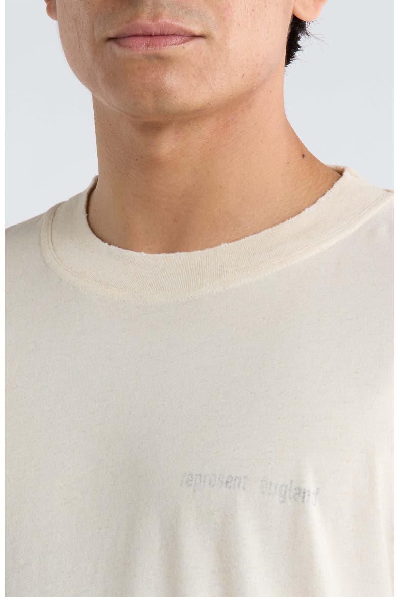 Reverse Resent Oversize Cotton & Hemp Graphic T-Shirt, Alternate, color, FLAT WHITE