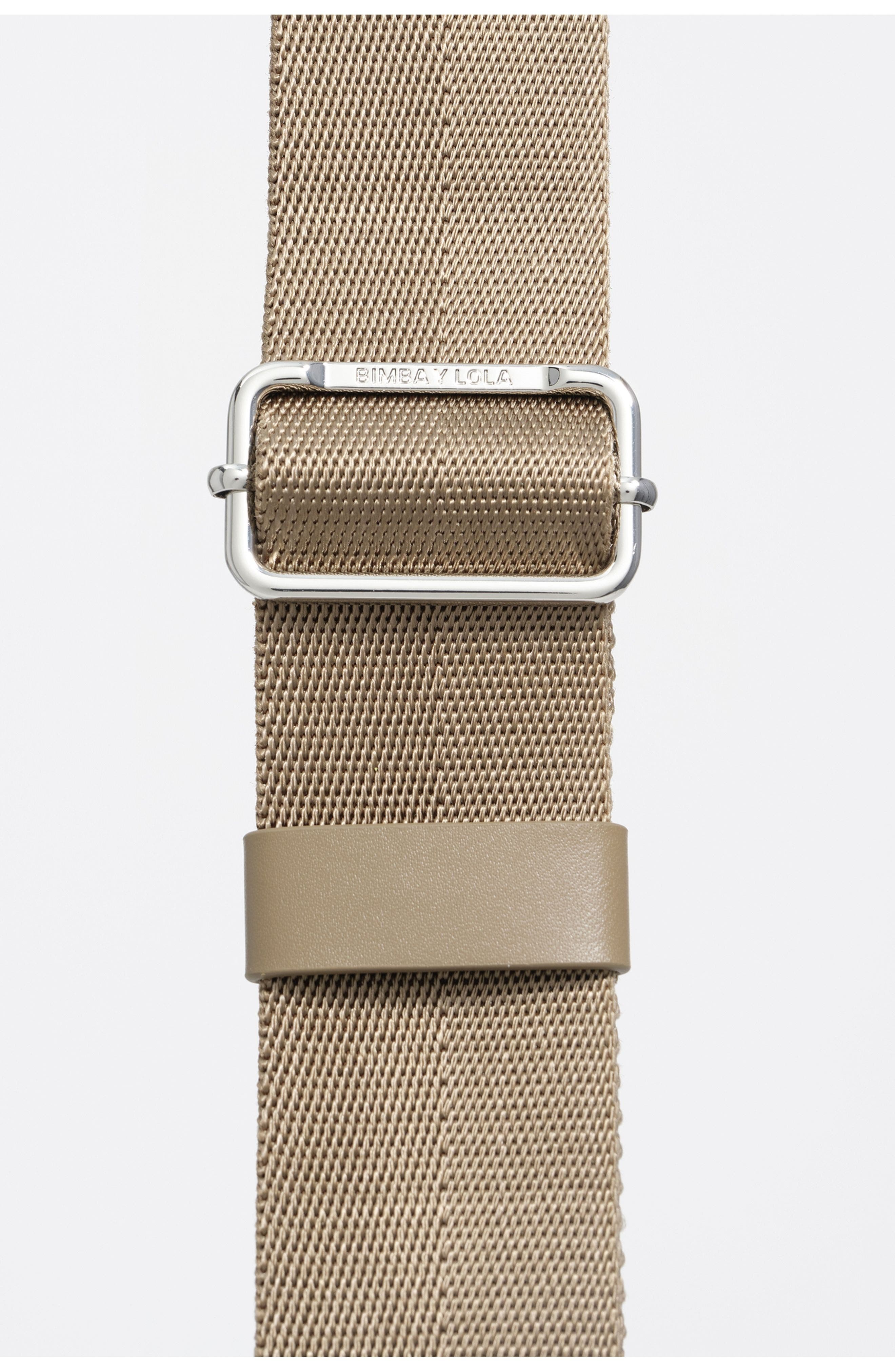 Large Nylon Carlino Bag, Alternate, color, TAUPE