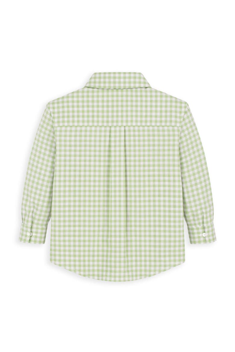 Check Button Down Shirt, Alternate, color, White & Sage Check