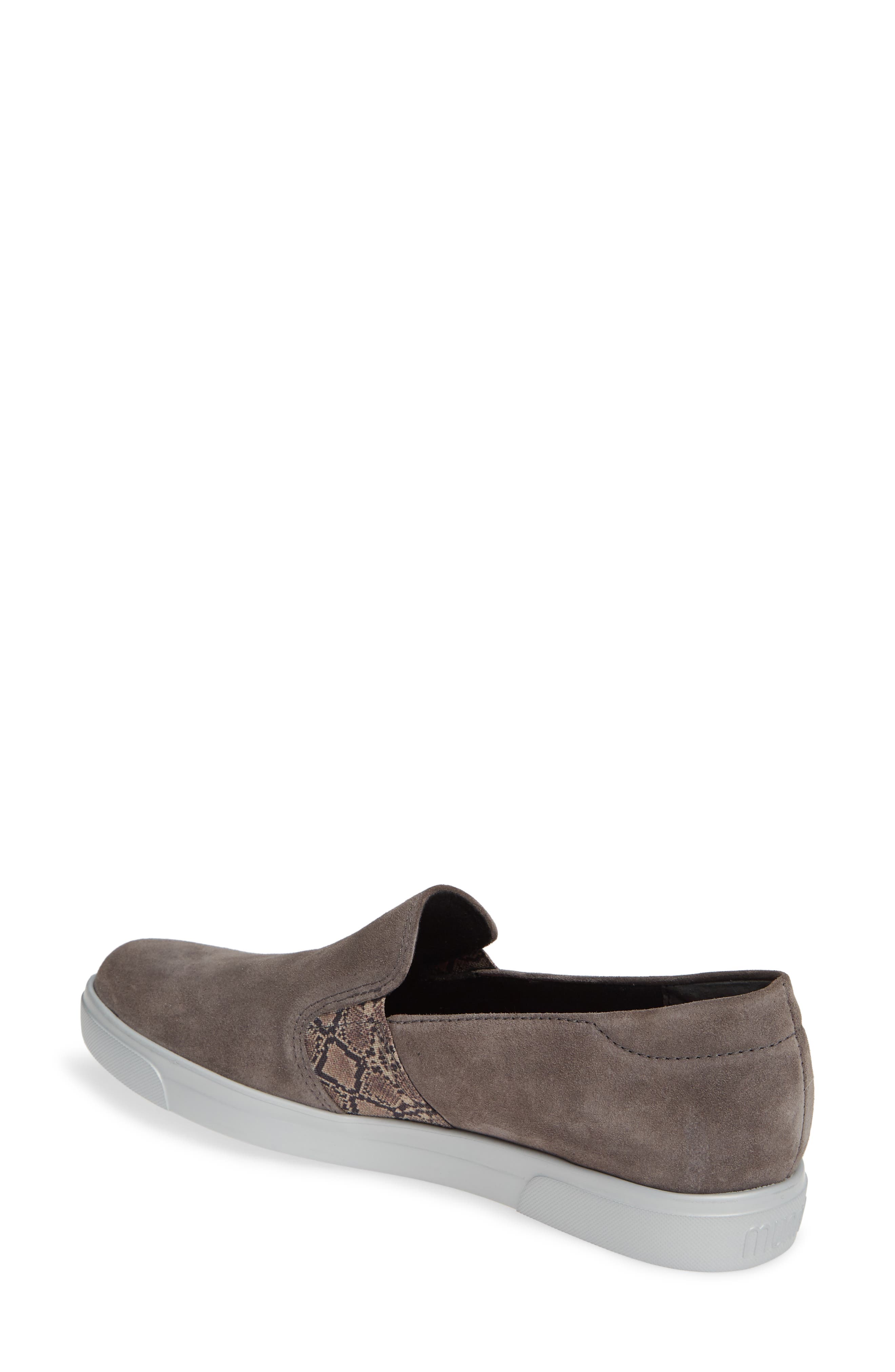 Randie Slip-On Sneaker, Alternate, color, ASH GREY SUEDE