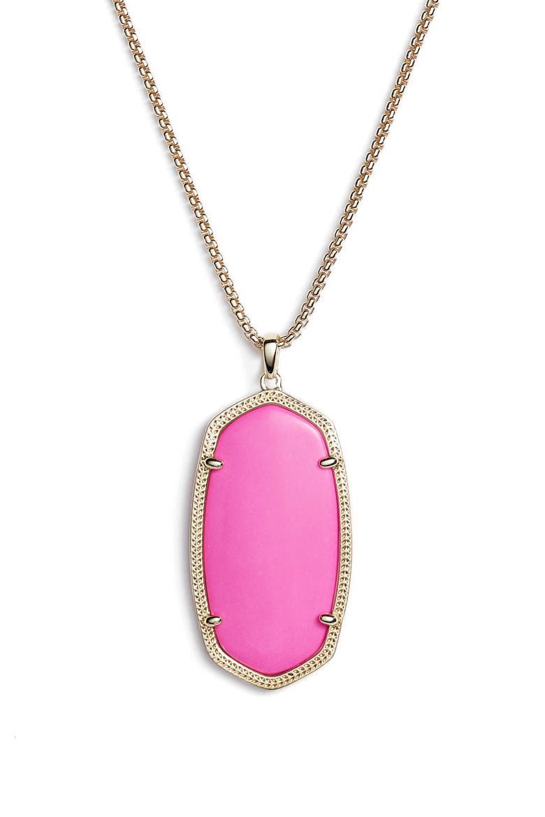 Reid Adjustable Necklace, Alternate, color, MAGENTA MAGNESITE/ GOLD