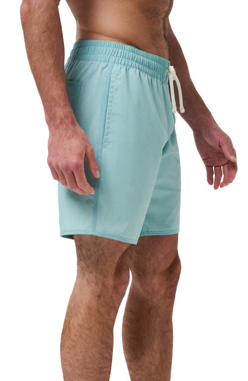 Travismathew Acropolis Board Shorts In Eggshell Blue