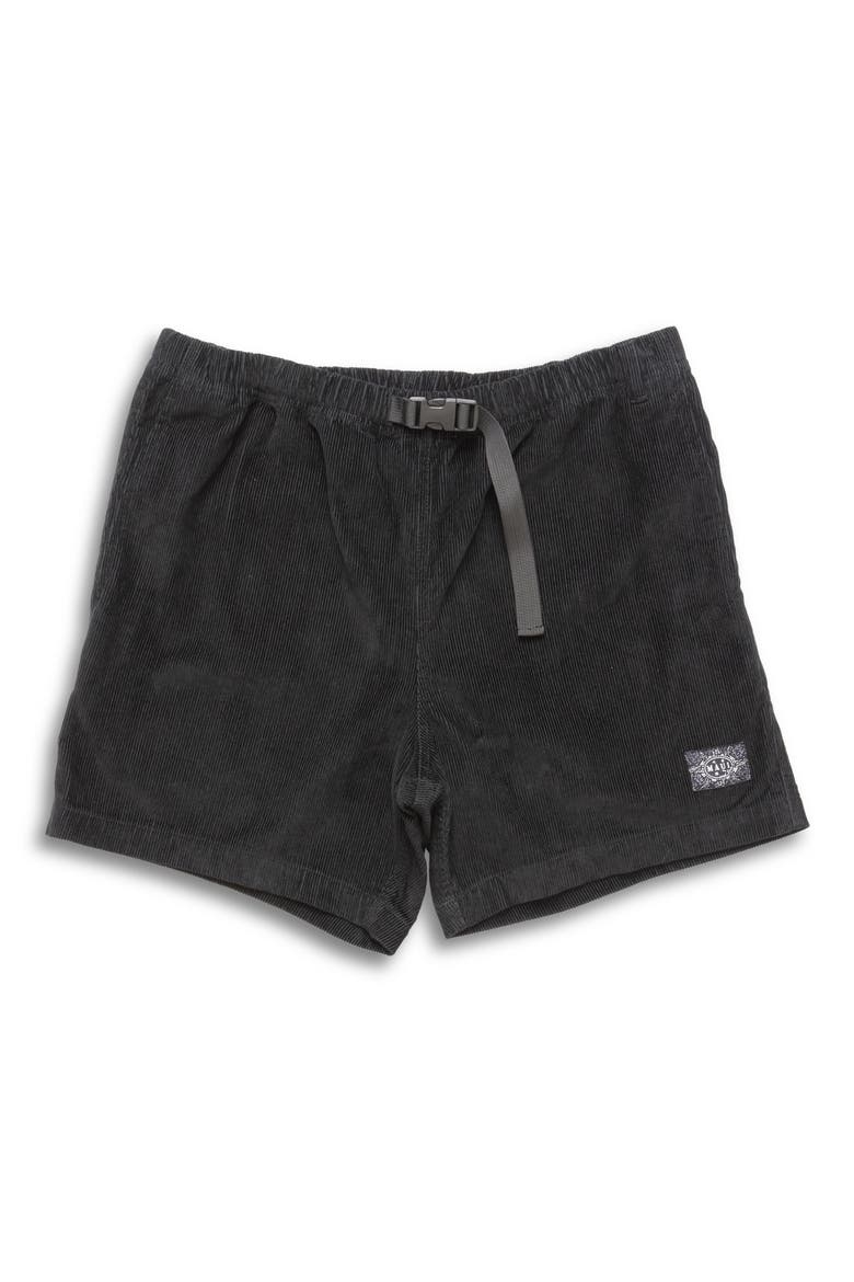 Camp 84 Corduroy Walking Shorts, Alternate, color, BLACK