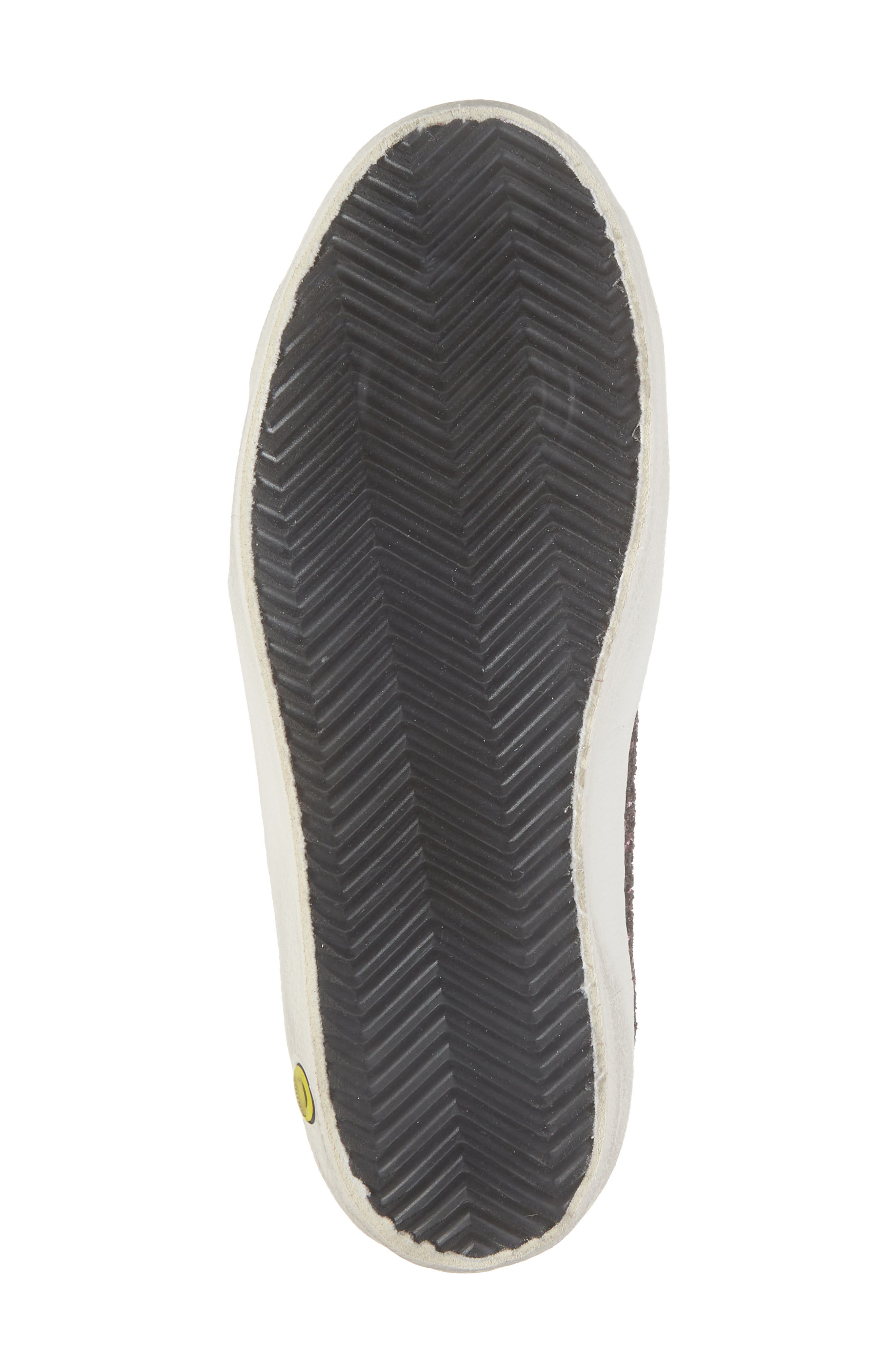 Golden Goose Kids' Old School Glitter Sneaker, Alternate, color, Bordeaux