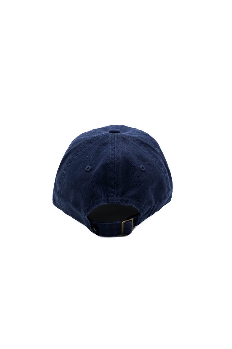 Terry Basketball Baseball Hat - Adult, Alternate, color, Navy