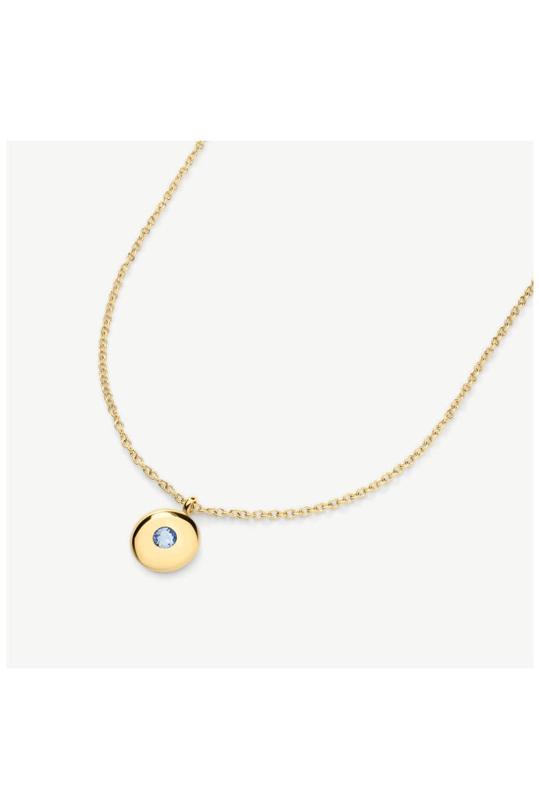 Birthstone Pendant Necklace, Alternate, color, GOLD - DECEMBER
