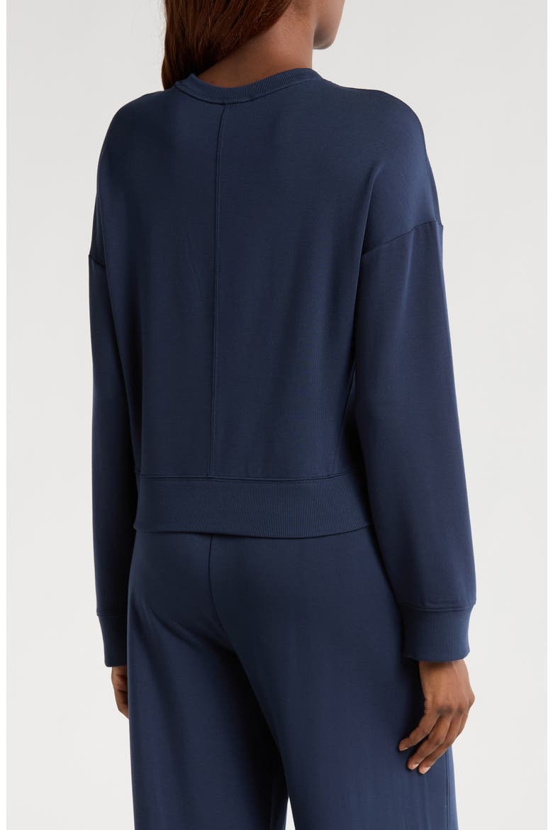 Cloud Sweatshirt, Alternate, color, NAVY BLAZER